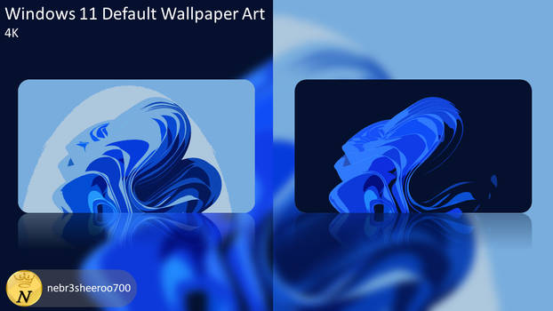 Windows 11 Default Wallpaper Art (4K)