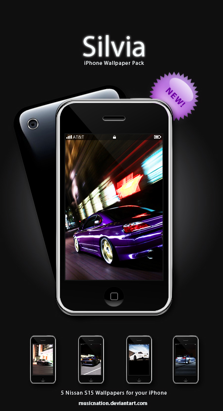 Silvia Iphone Wallpaper Pack By Musicnation On Deviantart