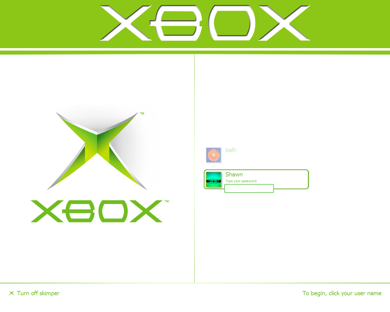 White Xbox Update