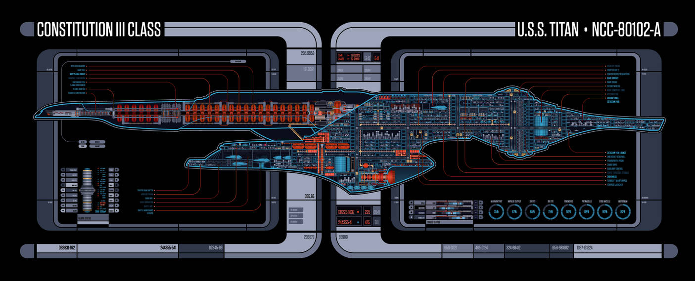 Constitution III USS Titan NCC-80102-A by Bmused55 on DeviantArt