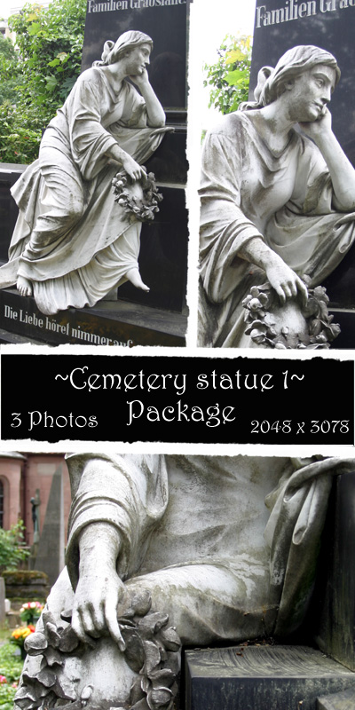 Cemetery statue package 1