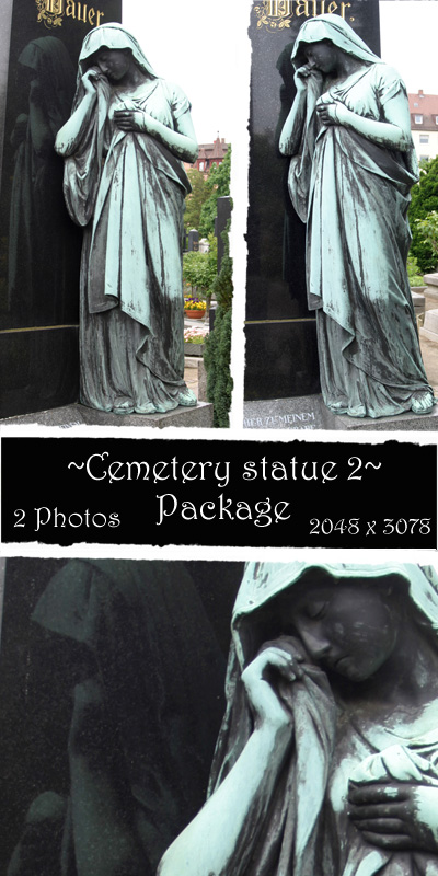 Cemetery statue package 2