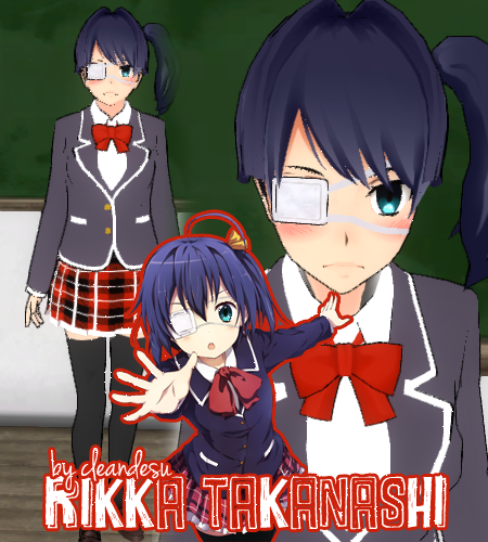 [R]EQ.Rikka Takanashi Skin for YANDERE SIMULATOR~