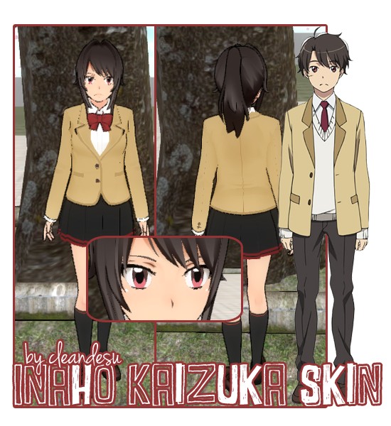 [R]EQ. Inaho Kaizuka Skin for YANDERE SIMULATOR~