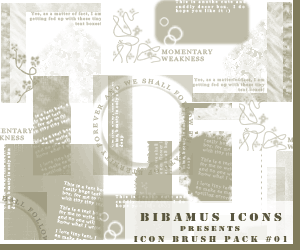 Icon Brush Pack01 ImagePack by bibamus