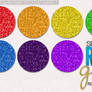 Rainbow Glitter Patterns