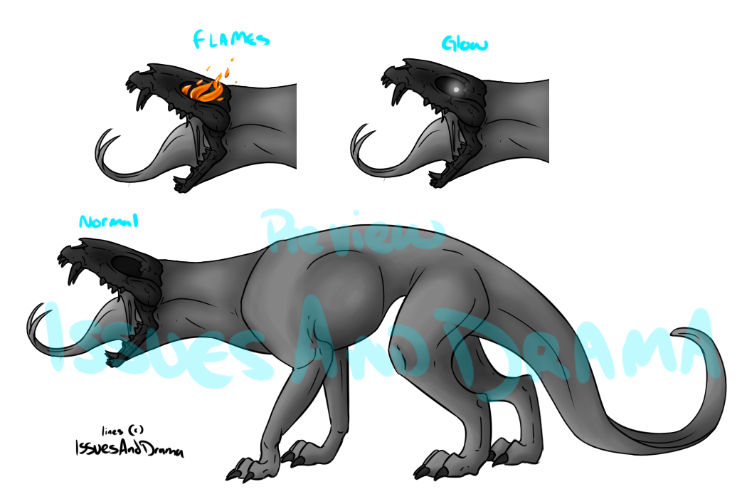 FREE USE Hellhound base .:updated version:. by IssuesandDramaAdopts