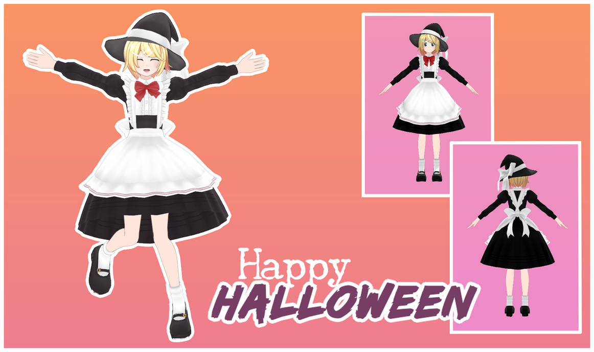 Witch Rin MMD DL (Updated) by nemunemui on DeviantArt