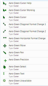 Aero Green Cursor Pack