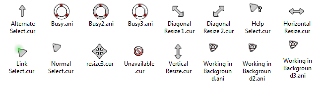 Sharp Triangular Cursor Triangle Cursor Set by manmademagic on DeviantArt