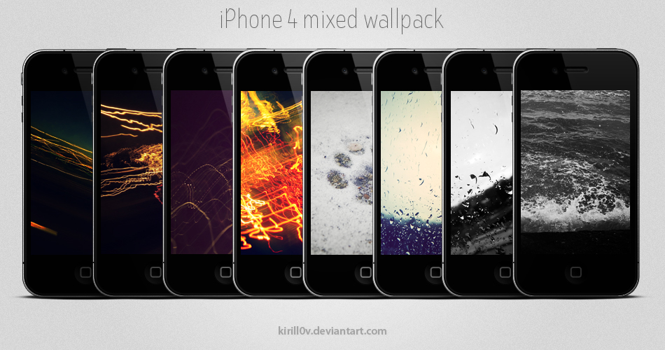 iPhone 4 Mixed Wallpack