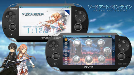 Sword Art Online [PS Vita Custom Theme]