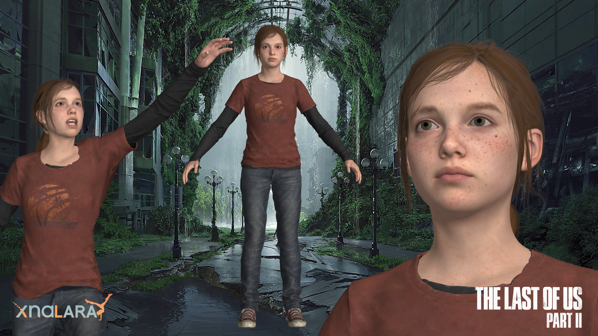 The Last Of Us Part II models - Young Ellie by Fonzzz002 on DeviantArt