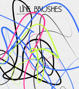 line brushes