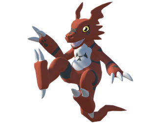 Guilmon (Blend+FBX)