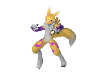 Renamon (FBX+Blend)