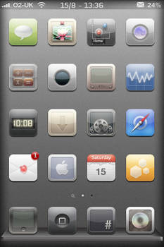 Momentum iPhone theme