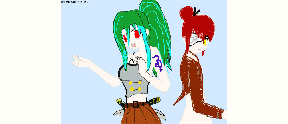 Natsumi and Aki by animeBasesx on DeviantArt