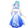 Miku Sakura Dress [ MMD ] [ DL ]