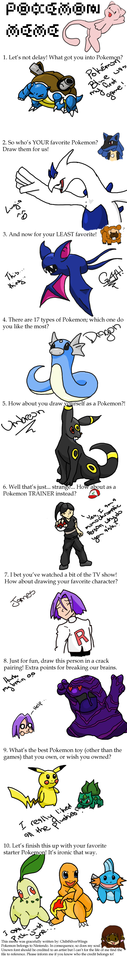 Pokemon Meme by DragonArtist93 on DeviantArt