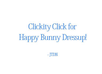 happy bunny dress up