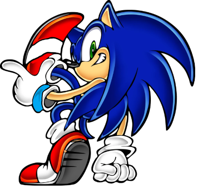 Adventure Sonic DX Art by melonlog on DeviantArt