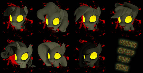 Voodoo Cursed Pony Souls by MLPStevePVB