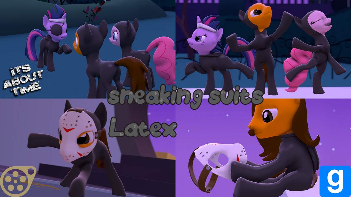 Sneaking Latex Suits (Download) by MLPStevePVB on DeviantArt