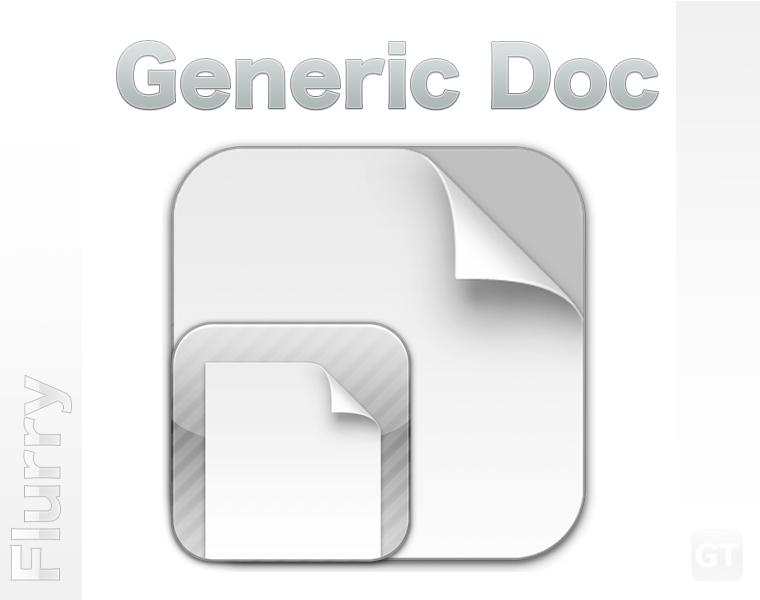 Generic Doc Flurry Icon