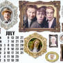 The Gatiss Guild 2014 Desktop Calendar - July