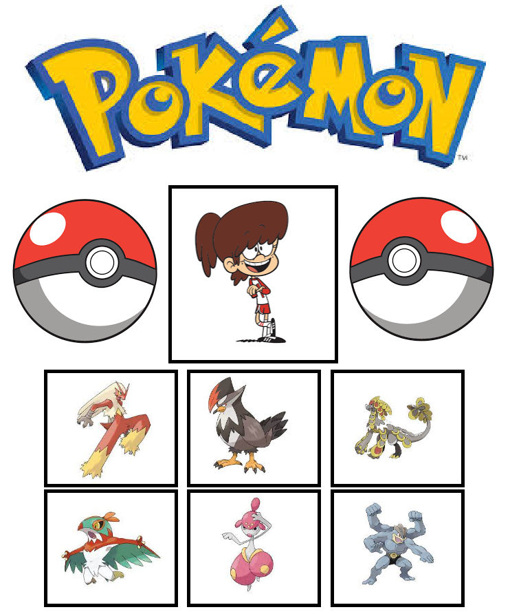 lynn's pokemon team by rosecake333 on DeviantArt