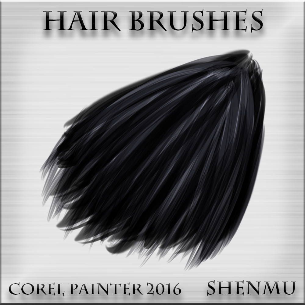 Hair brushes(Corel Painter 2016)