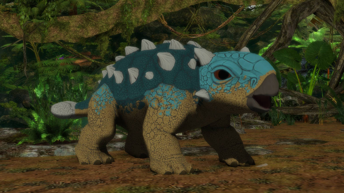 MMD JW: Young Bumpy The Ankylosaurus + Download DL by Francoraptor2018 ...