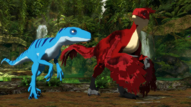 Rick Raptor Explore the Best Feriatheutahraptor Art | DeviantArt