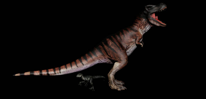 MMD JWE:Carnosaur Dinosaur Mini Pack + Download DL