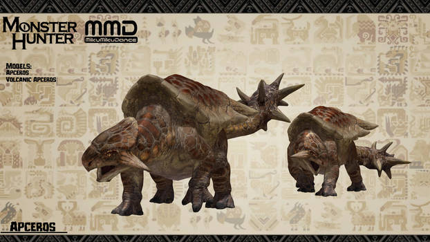 MMD Monster Hunter All Monsters by Francoraptor2018 on DeviantArt