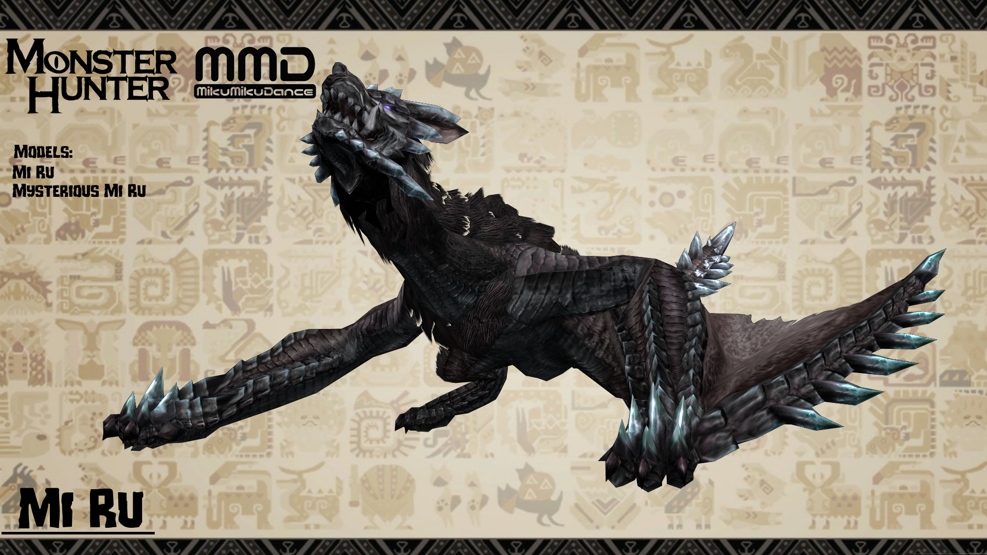 MMD Monster Hunter:Mi Ru + Download by Francoraptor2018 on DeviantArt