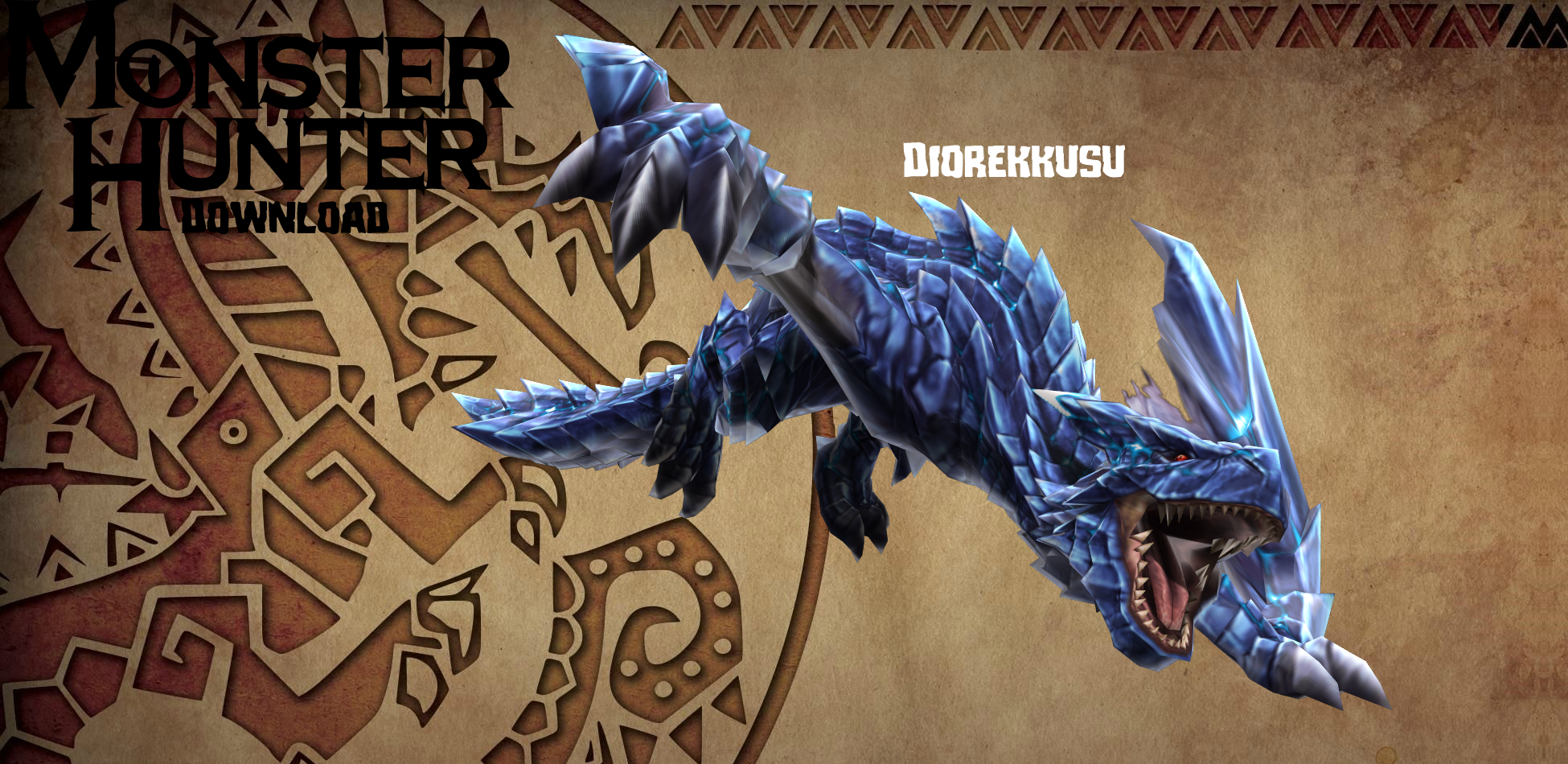 MMD Monster Hunter:Diorekkusu + Download by Francoraptor2018 on DeviantArt