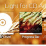 Light CD Art Display Skin