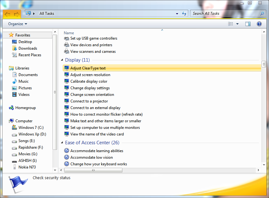 Windows 7 God Mode by ashishforyou on DeviantArt