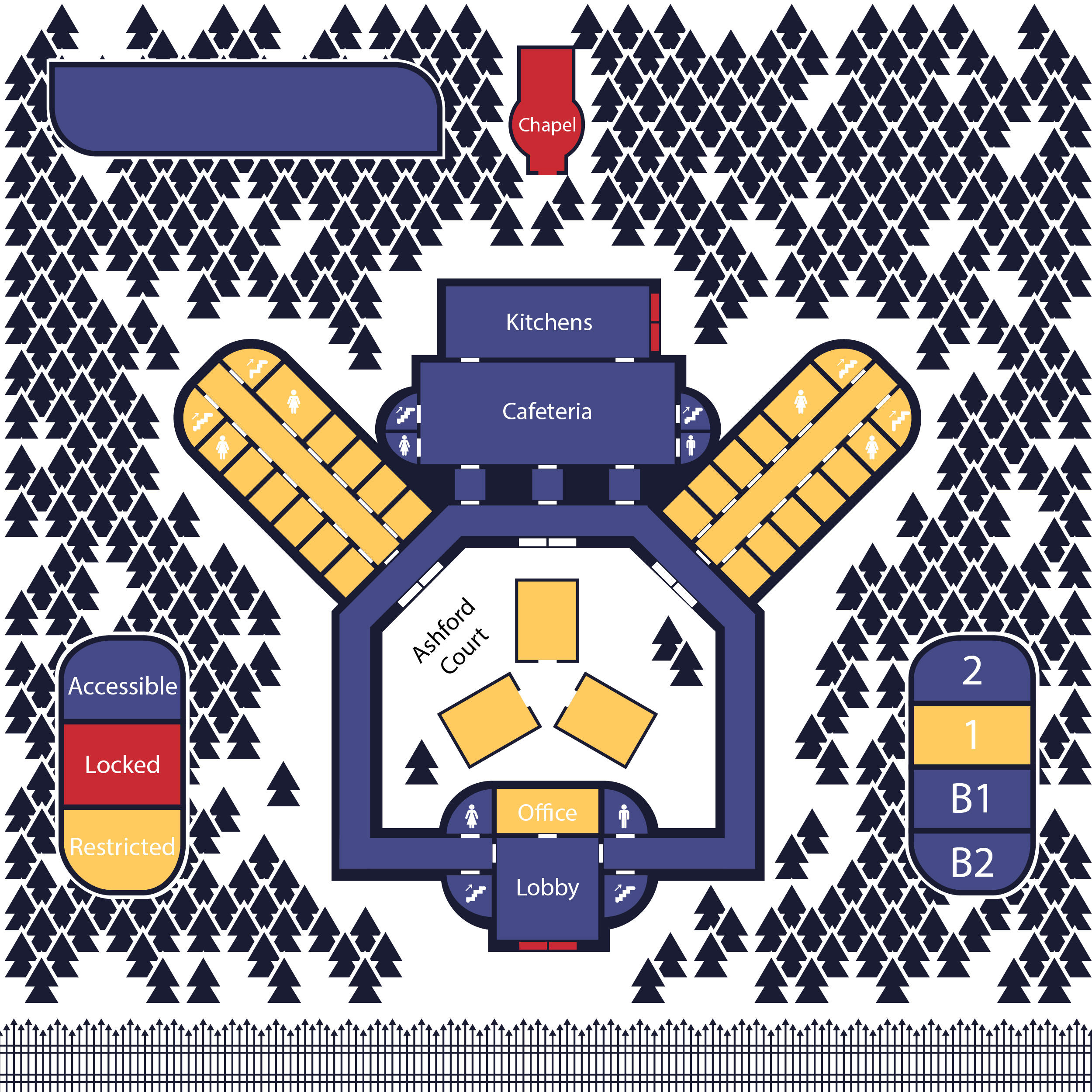 Haunt's Asylum Map