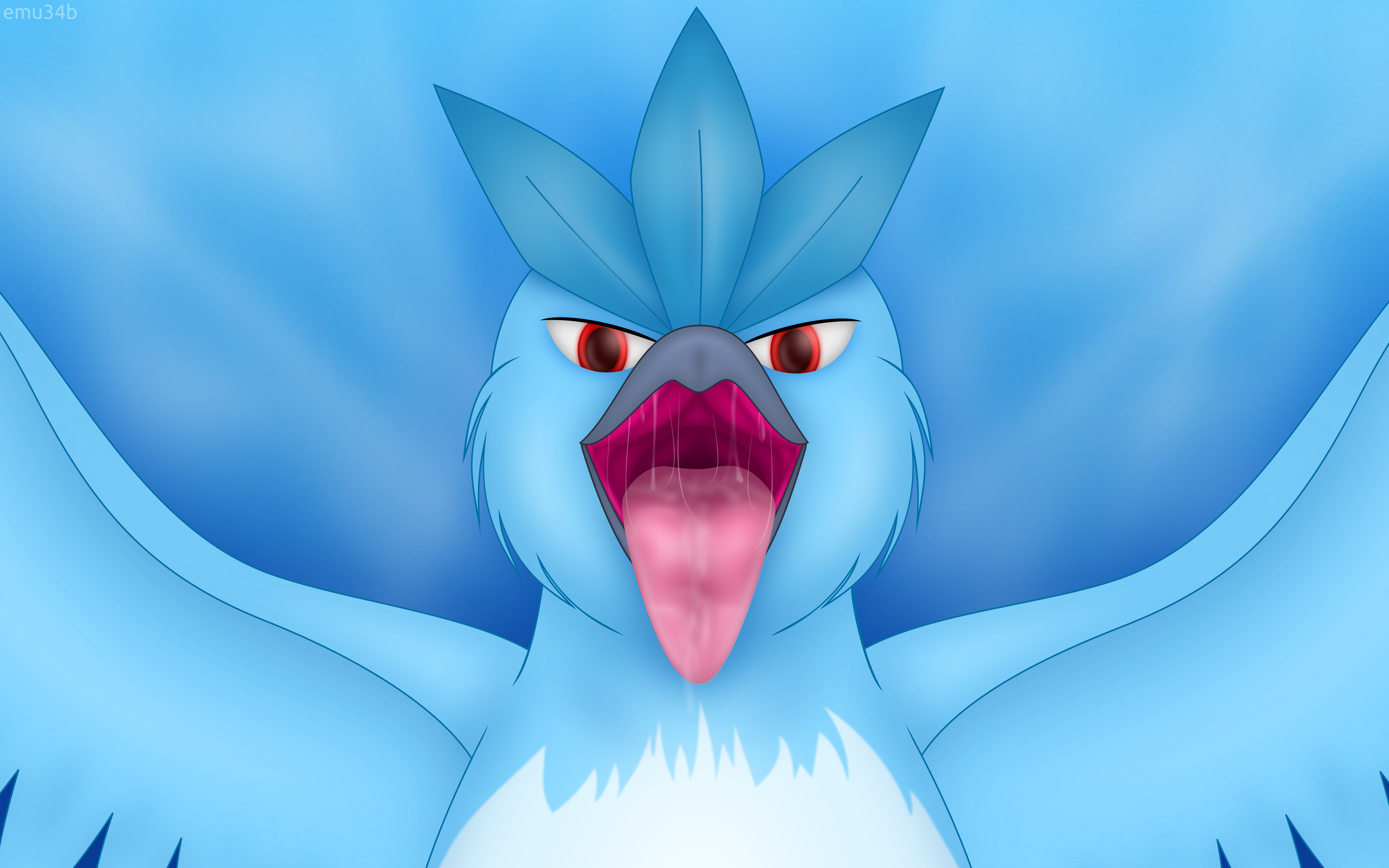 Flying Articuno by Articuno on DeviantArt