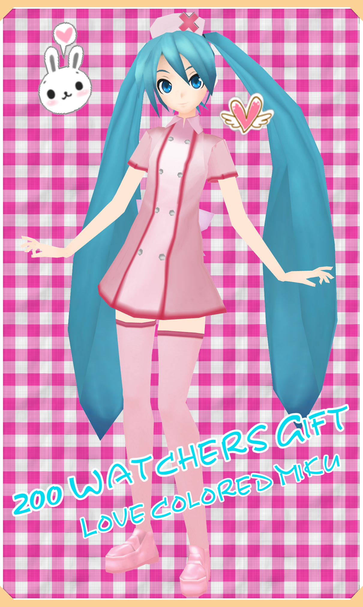 [+200 Watchers Gift] PDE LCW Miku Download