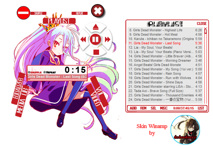 Shiro Skin Winamp