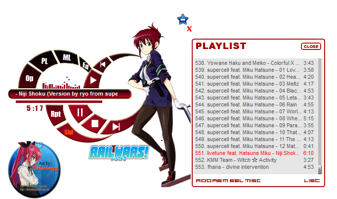 Sakurai Aoi Skin Winamp