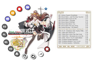 Choudokyuu Senkan Kongou Skin Winamp