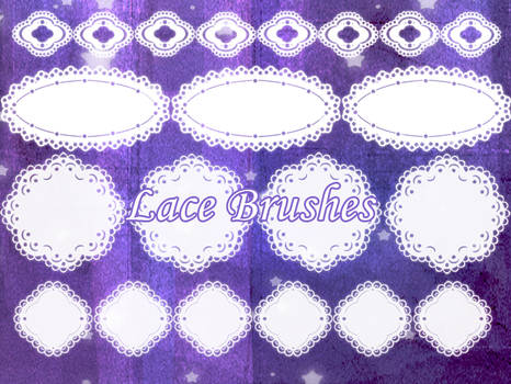 Lace Brushes