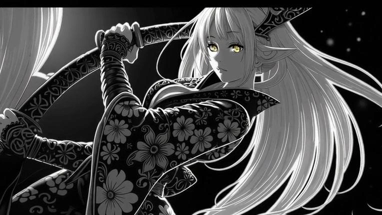 Elven Samurai Elegance by OdysseyOrigins on DeviantArt