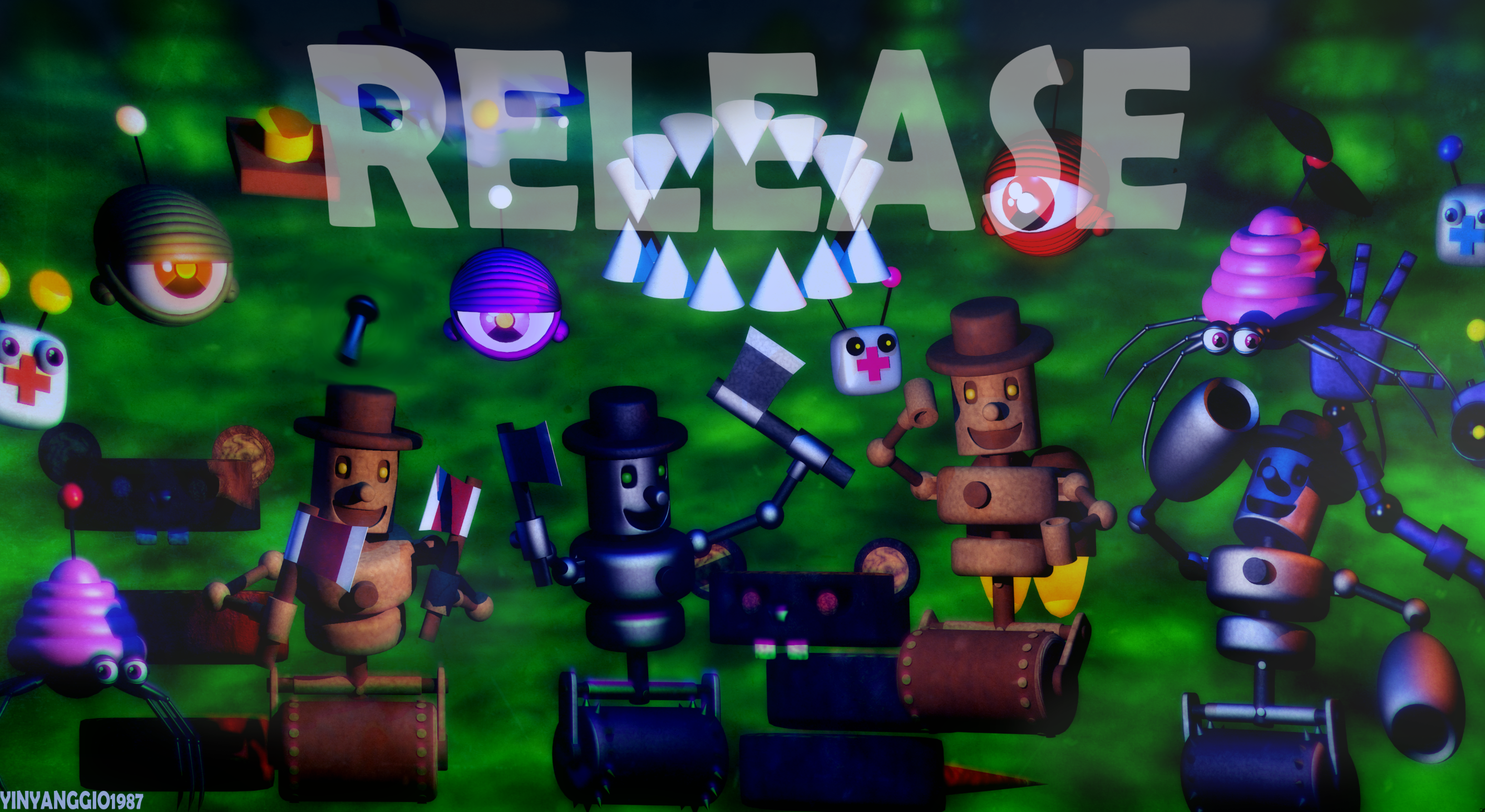 C4D, FNAFWORLD, FNAF6