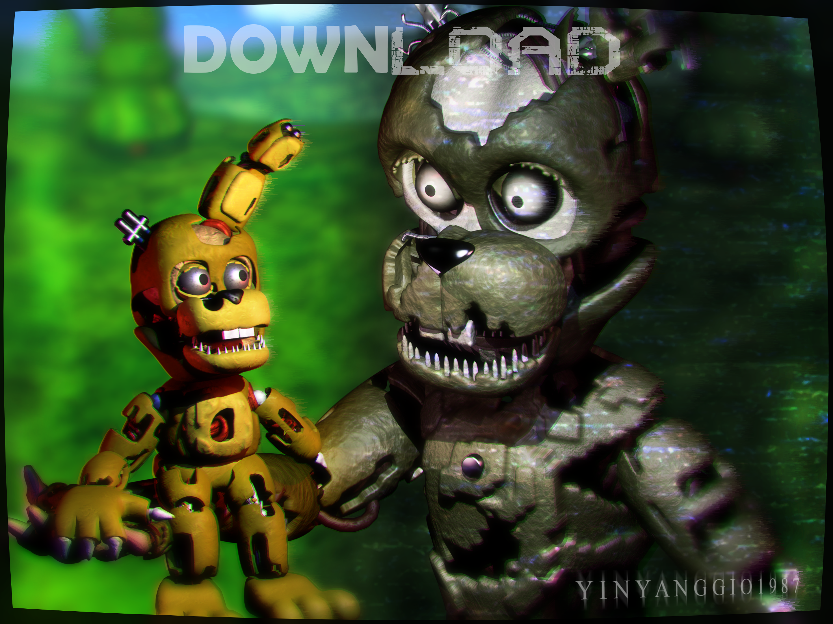 C4D, FNAFWORLD, FNAF6